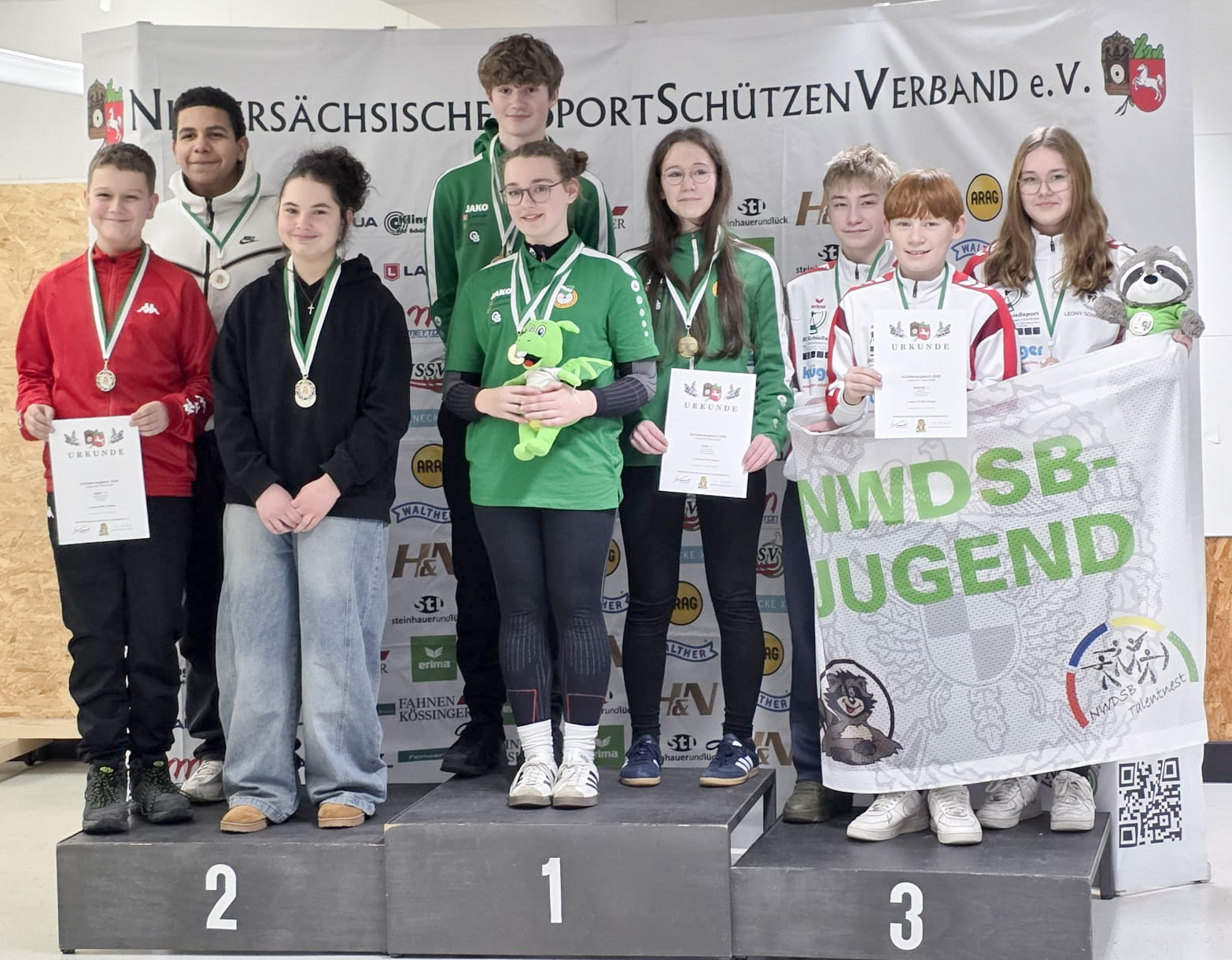 LG Mannschaft 3. Platz